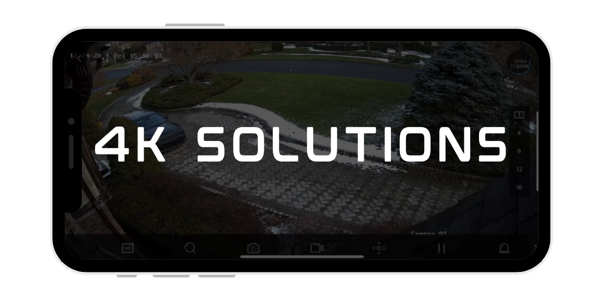 4K security camera solutions